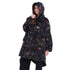 Snuggs Blanket Hoodie Black Space